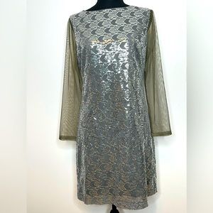 Vince Camuto Sequin Cocktail Dress
